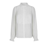 Lollys Laundry - Camicia Ricamata con Balze Bianco - - Blouses & Shirts - Donna - Bianco - L