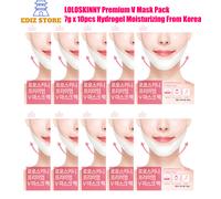 LOLOSKINNY Premium V Mask Pack 7 g x 10 pezzi idrogel idratante dalla Corea