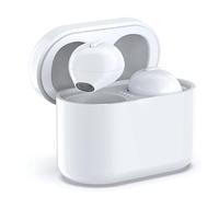 Loluka Auricolari invisibili bianchi Mini piccoli auricolari wireless Bluetooth tono della pelle auricolari IPX5 impermeabili piccoli auricolari wireless nascosti auricolari Bluetooth discreti per