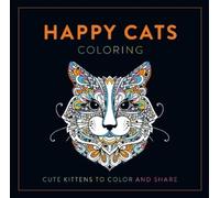 Lom Art Happy Cats Coloring (Tascabile)