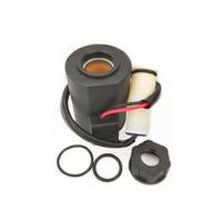 LOM Solenoid Valve Coil EC55/66 EC210/240/290B Pilot Safety Rotary Lock Solenoid Valve Coil DC12V DC24V(DC12V)(Dc12v)