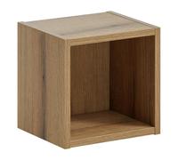 Lomadox Mensola bagno 27 x 25 cm, rovere