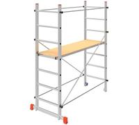 TRABATTELLO ALLUMINIO STEP UP LABOR H218 - 158x80xH210 CM