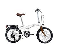 Lombardo Capri 020 - bici pieghevole White/Brown/Black 29