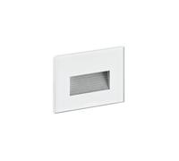 Lombardo Diffusore Luce Da Incasso Parete Led Stile Next 503 Asimmetrico Corpo in alluminio 6 LED 3W 310 Lumen LL643C3