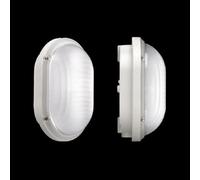 PLAFONIERA LUCE MINI OVALE 220 E27 BIANCO - LOMBARDO LB53621