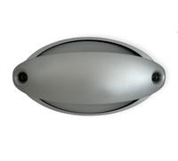 Lombardo lb8242g airy mask ovale 300-grigio satinato e27 1x60w