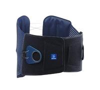LombaStab - Cintura di supporto lombare con 2 girovita 75-95 cm, altezza 26 cm