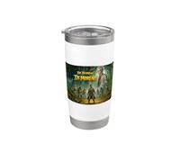 L'ombra incappucciata appare su Midnight Streets mostro horror Bicchiere termico in acciaio inox doppia parete