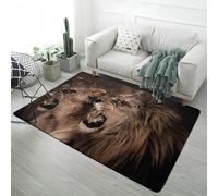 LOMDEM Tappeti Animali Nero Grigio Decorato Leopardo Tigre Tappeti Antiscivolo in Morbida Flanella Tappeto da Gioco per Camera da Letto Ragazzo Adolescente, Tappetino da Bagno (Color 6,80x160 cm)