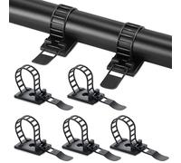 lomdung 60 pezzi Supporti per Cavis Autoadesivi, Ferma Cavi Da Scrivania, Organizzatore dei Ferma Cavi Scrivania, per Ordinare,Fermacavi e Organizzatore di Cavis Sulla