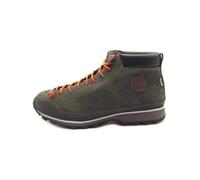 LOMER Scarponcino Uomo BIO Naturale Mid MTX Catfish - Verde, 44 EU