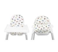 Lomgwumy Per Cuscino Seggiolone IKEA, Per Cuscino Antilop, Con Borsa Per Sedia, Per Seggiolone IKEA Antilop, Cotone Antiscivolo, Morbido, Comodo Per Sedersi (Cartone Animato Aviation)