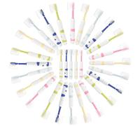 Lomgwumy Spazzolini Da Denti Per Bambini, 5 Colori, Con Custodia A Forma Di Nuvoletta, Setole Morbide, Adatti Per La Casa, L'ospitalità E I Viaggi (100)