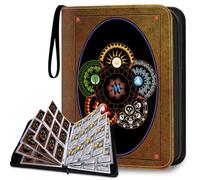 LOMONEH Raccoglitore a 9 tasche per MTG Magic the Gathering, album per carte collezionabili per 900 carte con 50 custodie rimovibili, organizer per carte collezionabili MTG, Yugioh, TCG