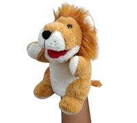 LOMTRATS 2024 Marionette a Mano con Animali per Bambini,Il Bambino Include Lupo Leone ecc.Bocche Aperte Mobili,Perfette per Raccontare storie,Insegnare,Scuola Materna,Regali di Compleanno