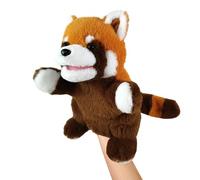 LOMTRATS 2024 Marionette a Mano con Animali per Bambini,Il Bambino Include Lupo Leone ecc.Bocche Aperte Mobili,Perfette per Raccontare storie,Insegnare,Scuola Materna,Regali di Compleanno