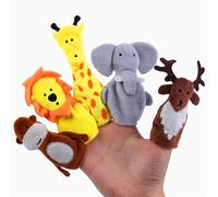 LOMTRATS 2024 Marionette da dito, graziose marionette da dito morbide per la prima educazione, divertente, favole della buonanotte, giocattoli innovativi, regali per bambini.