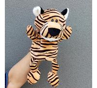 LOMTRATS Burattini da mano a forma di animale per bambini, bambini piccoli include lupo, tigre, leone, scimmia con gambe, perfetti per narrazione, insegnamento, prescolare, regali di compleanno