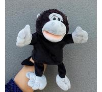 LOMTRATS Burattini da mano a forma di animale per bambini e bambini piccoli, include lupo, tigre, leone, scimmia con gambe, perfetti per raccontare storie, insegnamento, prescolare, regali di