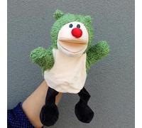 LOMTRATS Burattini da mano a forma di animale per bambini, per bambini piccoli include lupo tigre leone scimmia con gambe, perfetto per raccontare storie, insegnamento, prescolare, regali di
