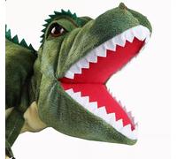 LOMTRATS Dinosauri Marionette a Mano per Bambini,Triceratopo e Tyrannosaurus Rex con Bocca Aperta,per Raccontare Storie,Insegnare,Regali di Compleanno