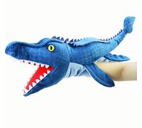 LOMTRATS Dinosauri Marionette a Mano per Bambini,Triceratopo e Tyrannosaurus Rex con Bocca Aperta,per Raccontare Storie,Insegnare,Regali di Compleanno