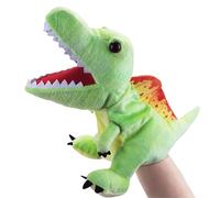 LOMTRATS Dinosauri Marionette a Mano per Bambini,Triceratopo e Tyrannosaurus Rex con Bocca Aperta,per Raccontare Storie,Insegnare,Regali di Compleanno