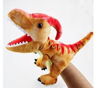 LOMTRATS Dinosauri Marionette a Mano per Bambini,Triceratopo e Tyrannosaurus Rex con Bocca Aperta,per Raccontare Storie,Insegnare,Regali di Compleanno