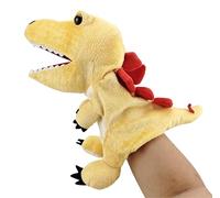 LOMTRATS Dinosauri Marionette a Mano per Bambini,Triceratopo e Tyrannosaurus Rex con Bocca Aperta,per Raccontare Storie,Insegnare,Regali di Compleanno