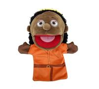 LOMTRATS Marionette a mano per bambini,Include nonno,nonna,papà,mamma,figlia,figlio con bocche aperte mobili,perfette per raccontare storie,insegnare,regali di compleanno,1Pcs