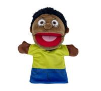 LOMTRATS Marionette a mano per bambini,Include nonno,nonna,papà,mamma,figlia,figlio con bocche aperte mobili,perfette per raccontare storie,insegnare,regali di compleanno,1Pcs