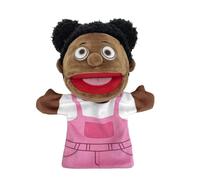 LOMTRATS Marionette a mano per bambini,Include nonno,nonna,papà,mamma,figlia,figlio con bocche aperte mobili,perfette per raccontare storie,insegnare,regali di compleanno,1Pcs