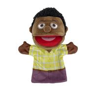 LOMTRATS Marionette a mano per bambini,Include nonno,nonna,papà,mamma,figlia,figlio con bocche aperte mobili,perfette per raccontare storie,insegnare,regali di compleanno,1Pcs