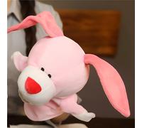 LOMTRATS Marionette a mano per bambini, neonati contiene Lupo, Tigre, Leone, SCIMMIA e bocche aperte mobili, perfette per raccontare storie, insegnare, in età prescolare e come regalo di compleanno