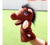 LOMTRATS Marionette per bambini neonato Contiene lupo, tigre, leone, scimmia, bocche aperte mobili Perfette per narrativa, insegnamento, età prescolare, regalo di compleanno