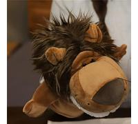 LOMTRATS Marionette per bambini, neonato contiene lupo, tigre, leone, scimmia e bocche aperte mobili, perfette per narrativa, insegnamento, in età prescolare e come regalo di compleanno