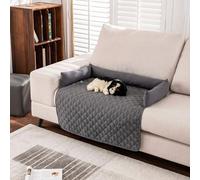 LOMUG Pelzbarn - Divano rinfrescante, in pelliccia, per cani, per divano, per quattro stagioni, universale, lavabile, antiscivolo, per divano, pavimento, auto, 75 x 75 cm