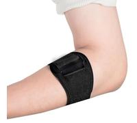 LOMUG Tutore Epicondilite Gomito, Regolabile Gomitiera per Epicondilite, Comodo Tutore Gomito con Cuscino D'Aria 3D Rimovibili, per Alleviare il Dolore da Tendinite e Lesioni, per Tennisti, Golfisti