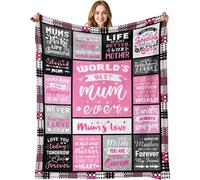 LOMY Coperta regalo di compleanno per mamma, regalo per la festa della mamma, Natale, San Valentino, regali per mamma, mamma, matrigna, figlia o figlio