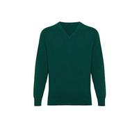 Lona Scott Maglione Uomo Cashmere, Scollo V Verde XX- Large