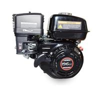 Loncin Motore 200 CC - Motore a Benzina 4 Tempi - Albero Orizzontale Cilindrico 19×60 - Avviamento Manuale - Ricambio Motore per Attrezzature Agricole e Giardinaggio