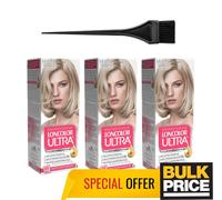 Loncolor Ultra 11.12 Nordic Blonde Hair Color Cream Salon Quality Bulk 3-Pack