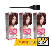 Loncolor Ultra Hair Color Cream 6,5 Ruby confezione da 3 pezzi