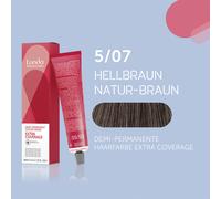 Londa Professional Colore per capelli in crema demi-permanente Extra Coverage 5/07 Marrone chiaro Marrone naturale, tubo 60 ml