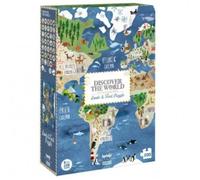 Londji grande puzzle Scopri il mondo