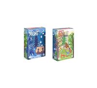 LONDJI Puzzle NOTTE E GIORNO NEL BOSCO multicolore