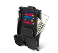 Londo Aletta Parasole Organizer per Auto visiera in pelle