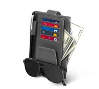 Londo Aletta Parasole Organizer per Auto Visiera in Pelle