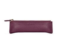 Londo Astuccio in Vera Pelle con Zip - Elegante Porta Matite, Astuccio Multifunzionale e Porta Penne per Ufficio, Viaggi e Quotidianità